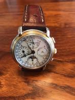 Maurice Lacroix Masterpiece Phase de Lune – Ref. 66412, Overige merken, Polshorloge, Ophalen of Verzenden, Leer