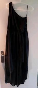 Zwarte jurk met 1 schouder band. Mango maat L, Maat 42/44 (L), Mango, Ophalen of Verzenden, Galajurk
