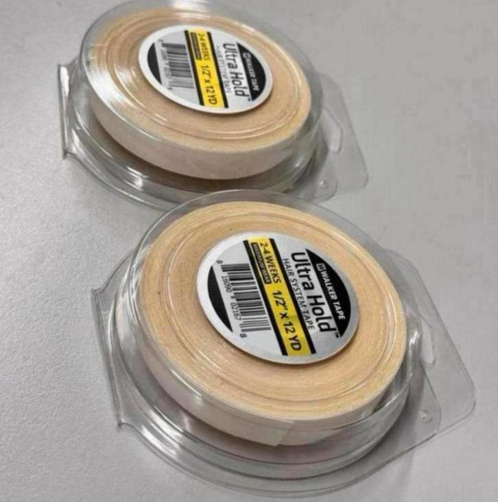 2 STUKS Walker Tape Ultra Hold Tape - 1/2" X 12 Yds yard, Sieraden, Tassen en Uiterlijk, Uiterlijk | Haarverzorging, Nieuw, Overige typen