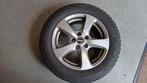 Vier winterbanden op velgen, Ophalen, Gebruikt, 16 inch, Banden en Velgen