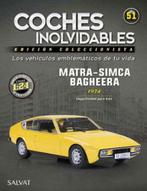 Matra Simca Bagheera 1974 Geel Coches inolvidables 1/24 # 51, Hobby en Vrije tijd, Modelauto's | 1:24, Nieuw, Overige merken, Auto