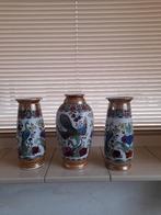 Vazen Kast-stel 3 stuks Elsterwerda, Antiek en Kunst, Ophalen of Verzenden