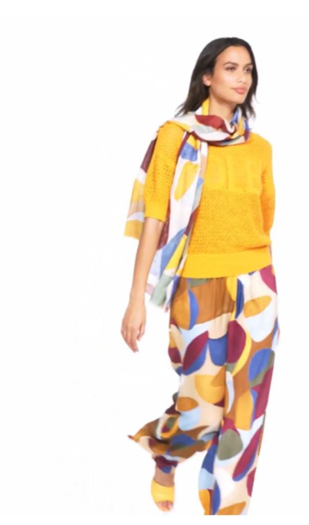 Caroline BISS gehaakte Pull Nieuw en orgineel, Kleding | Dames, Truien en Vesten, Nieuw, Geel, Ophalen