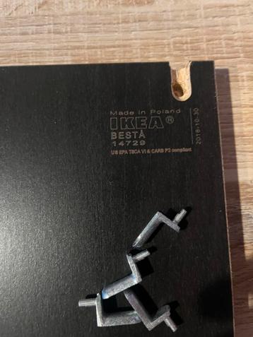 IKEA Besta Plank 56x36 zwart - afbeelding 2