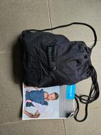 draagzak hoppediz  bondolino zwart  met klitteband, Ophalen, Zo goed als nieuw, Draagdoek