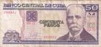 Cuba 50 pesos 2018, Verzenden, Midden-Amerika, Los biljet