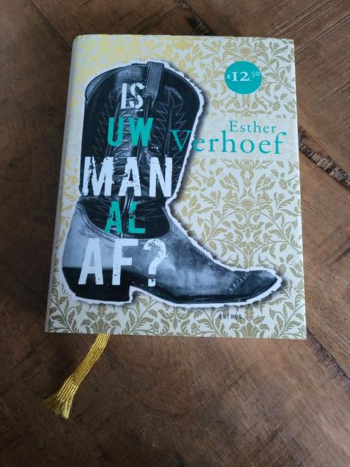Esther Verhoef - Is uw man al af?, Boeken, Literatuur, Zo goed als nieuw, Nederland, Ophalen of Verzenden