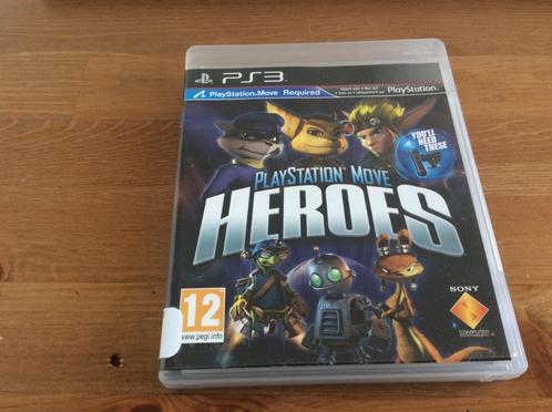 PS3 Playstation Move Heroes, Spelcomputers en Games, Games | Sony PlayStation 3, Avontuur en Actie, 2 spelers, Vanaf 12 jaar, Ophalen of Verzenden