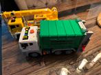 Kinder speelauto’s vuilniswagen en hijskraan auto, Ophalen of Verzenden, Gebruikt