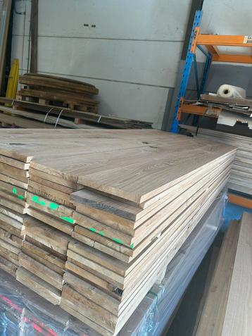 Rustiek eiken planken te koop. Geschaafd 250x20x2 cm KD beschikbaar voor biedingen