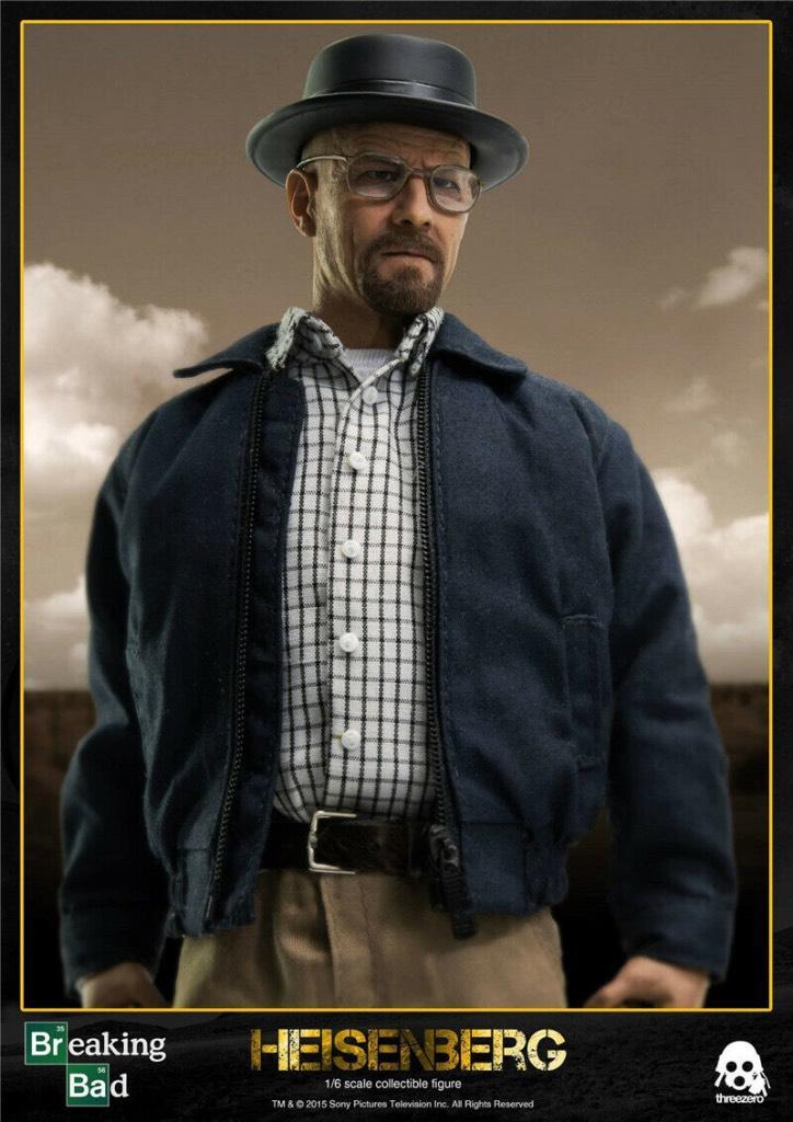 Walter White Threezero 1/6 BREAKING BAD, Verzamelen, Film en Tv, Zo goed als nieuw, Tv, Actiefiguur of Pop, Ophalen of Verzenden