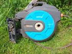 Gardena wandslangenbox Roll-up 20 meter grijs blauw, Ophalen, Gebruikt, Tuinslanghaspel