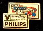 Philips- Euro Disney main Street pin, Verzenden, Nieuw, Merk, Speldje of Pin