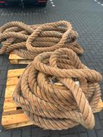 Kabelaring 2x 25 meter , 9 cm diameter , touw, Ophalen, ., ., .