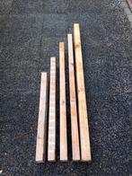 Houten balken, Doe-het-zelf en Verbouw, Hout en Planken, Ophalen, Balk, Vuren, 50 mm of meer