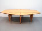 Grote eettafel jaren 90 Adolfo Natalini Driade, 200 cm of meer, 50 tot 100 cm, Vijf personen of meer, Kersenhout