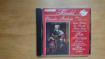 Handel Chandos Anthems Sixteen Christophers Zeer Goed 5 euro