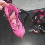 Meisjes skeelers, Kinderen en Baby's, Speelgoed | Buiten | Rolschaatsen, Ophalen of Verzenden, Verstelbaar, Gebruikt, Kinderen