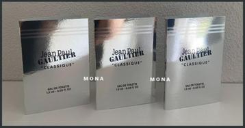 Classique 3x parfum sample proefje tester monster beschikbaar voor biedingen