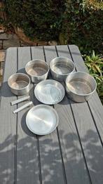 Diverse kampeer keuken items bord pannen windscherm, Ophalen, Gebruikt