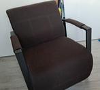 Bruine fauteuil, Huis en Inrichting, Ophalen, Gebruikt