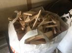 Brandhout/ kachel hout in big bags. 5 kuub/ m3 voor 100 euro, 3 tot 6 m³, Ophalen of Verzenden, Overige houtsoorten, Blokken