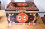 Douwe Egberts Thee en Koffie blik, Verzamelen, Ophalen of Verzenden, Gebruikt, Koffie, Douwe Egberts