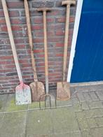 7.50 euro per stuk gereedschap - Schoppen, spade, vork, Tuin en Terras, Hand-tuingereedschap, Ophalen of Verzenden, Gebruikt, Schop