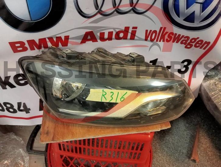 VW Polo 6R H7 Halogeen Koplamp Rechts R 6R1941008F, Auto-onderdelen, Verlichting, Volkswagen, Gebruikt, Ophalen of Verzenden