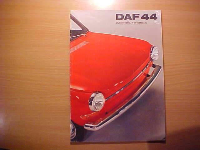 Folder - DAF 44 Variomatic, Boeken, Auto's | Folders en Tijdschriften, Gelezen, Overige merken, Ophalen of Verzenden