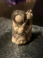Antieke Japanse Netsuke, Ophalen of Verzenden