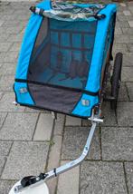 Fietskar/Wandelwagen voor 2 kinderen - Mooie staat!, Ophalen, Opvouwbaar, 20 tot 40 kg, Zo goed als nieuw