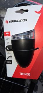 Spanninga koplamp fiets nieuw, Ophalen of Verzenden, Nieuw, Voorlicht