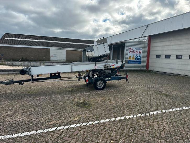 Paus Big Easy 28 m groot verhuisblad, Zakelijke goederen, Machines en Bouw | Liften, Steigers en Ladders, Ophalen