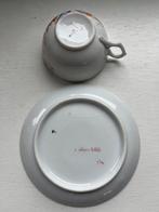 Postelein kop en schotel met schade, Ophalen of Verzenden