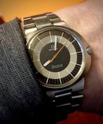 Vintage OMEGA Genève Dynamic met two-tone rallywijzerplaat., Staal, ., Polshorloge, .