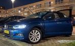 Volkswagen Polo 1.0 TSI Highline 115pk 2018 Blauw, Auto's, Blauw, 1055 kg, Origineel Nederlands, Handgeschakeld