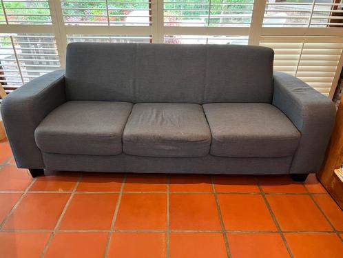 Driezitsbank, Huis en Inrichting, Banken | Bankstellen, Gebruikt, Rechte bank, Driepersoons, 200 tot 250 cm, 75 tot 100 cm, Stof
