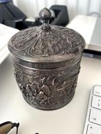 Douwe Egberts verzilverd suikerstel – pot + bekertje – barok, Antiek en Kunst, Antiek | Goud en Zilver, Ophalen of Verzenden, Zilver