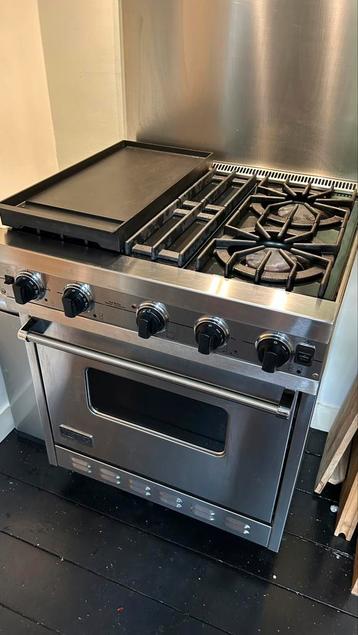 Viking Professional Gasfornuis/oven 4 pits beschikbaar voor biedingen