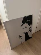 Ikea Audrey Hepburn painting 90x90, Huis en Inrichting, Woonaccessoires | Schilderijen, Tekeningen en Foto's, Ophalen, Zo goed als nieuw