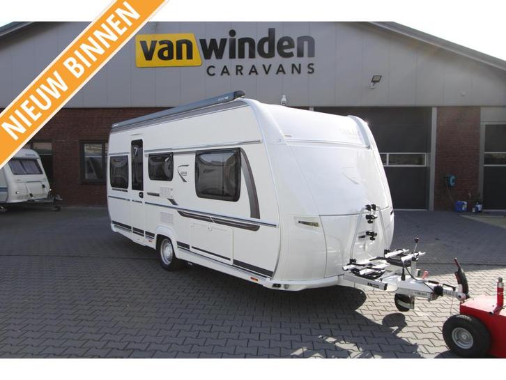 Fendt Saphir 465 TG Mover-ThuleLuifel-2021, Caravans en Kamperen, Caravans, Bedrijf, tot en met 4, 1250 - 1500 kg, Rondzit, Fendt