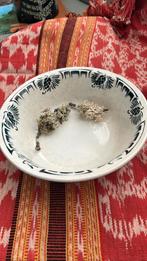 Antieke kom schaal Badonviller France, Antiek en Kunst, Antiek | Servies los, Ophalen of Verzenden