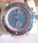 Kyboe Giant 48 Dameshorloge - Roze/Blauw, Sieraden, Tassen en Uiterlijk, Horloges | Dames, Overige merken, Staal, Polshorloge
