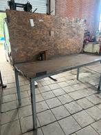 lastafel / werkbank 200x80x93 cm – met achterwand, Ophalen, Zo goed als nieuw, 170 cm of meer