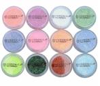 12x NEON nagel glitters, Overige kleuren, Nieuw, Ophalen of Verzenden, Handen en Nagels