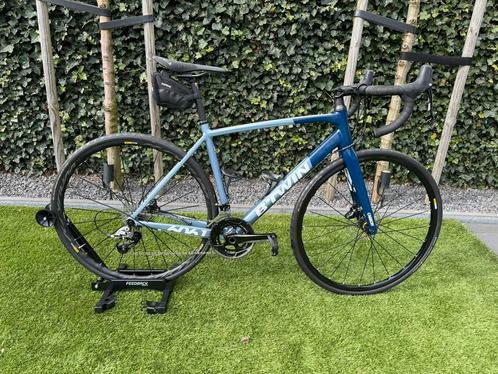 Racefiets - B’Twin Ultra 520 AF GF - SRAM Rival - Disc, Sport en Fitness, Wielrennen, Zo goed als nieuw, Overige typen, Ophalen