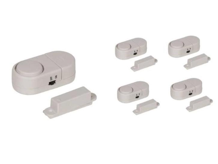 🚨Nieuw: 5 Beveiligingsalarmen - Voor ramen/deuren🏷️€19,95-, Doe-het-zelf en Verbouw, Alarmsystemen, Nieuw, Detector, Sensor of Melder