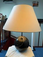 Mooie staande lampen, zwarte marmeren basis 2 stuks, Huis en Inrichting, Lampen | Tafellampen, Zo goed als nieuw, 50 tot 75 cm