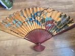 Chinese waaier, handgeschilderd, Ophalen of Verzenden